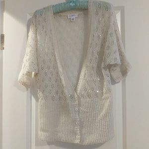 Lightweight Mohair/Wool Cardigan Sweater